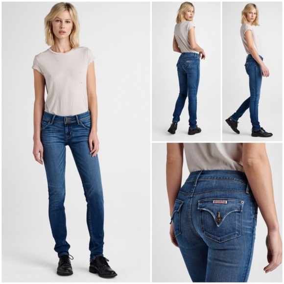 Hudson Collin Midrise Skinny Jean In 